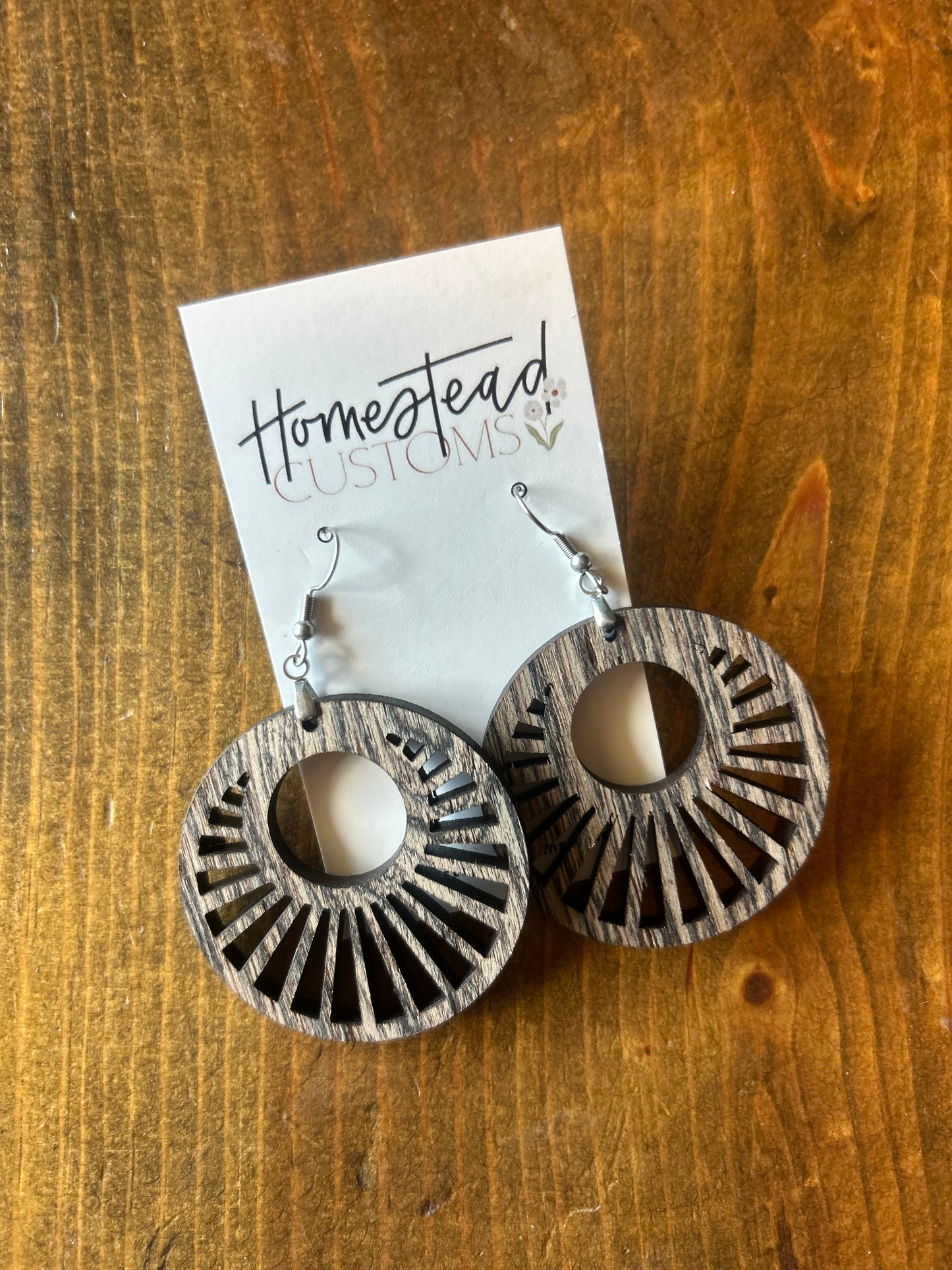 Wooden Earrings