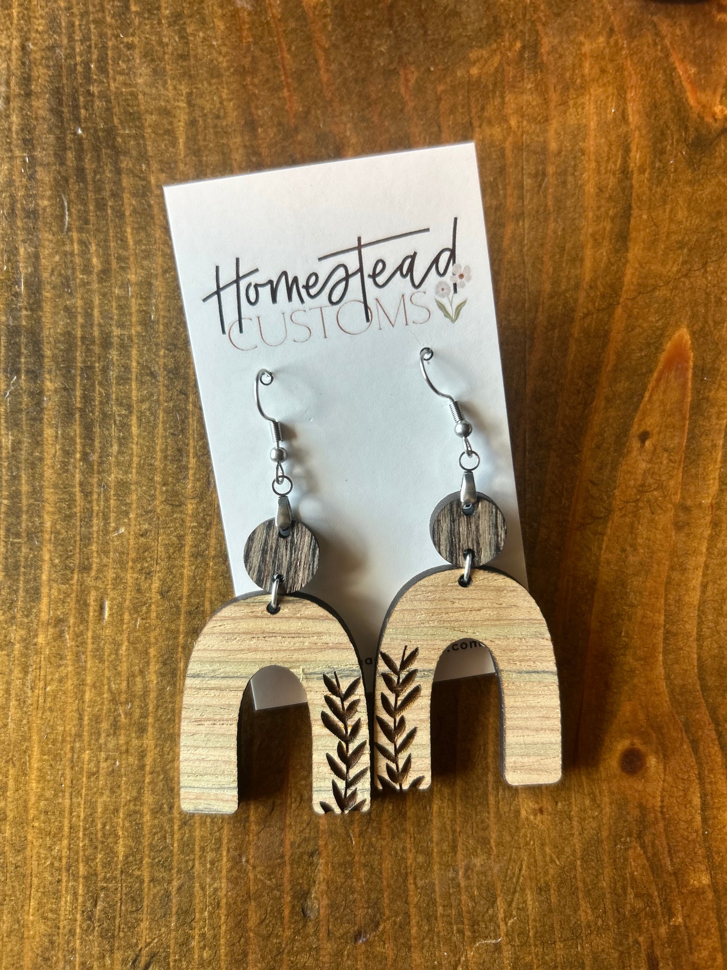 Wooden Earrings