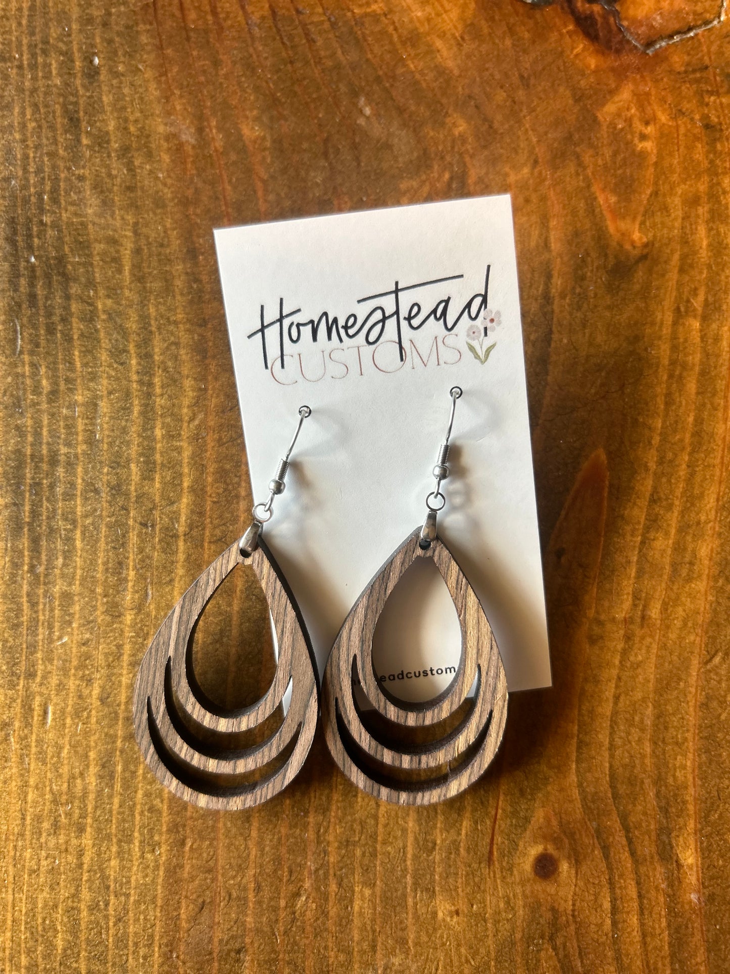 Wooden Earrings