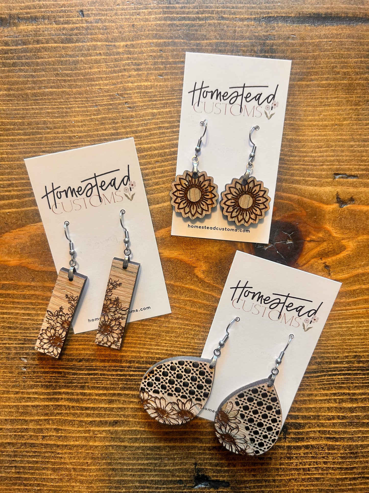 Sunflower Earrings