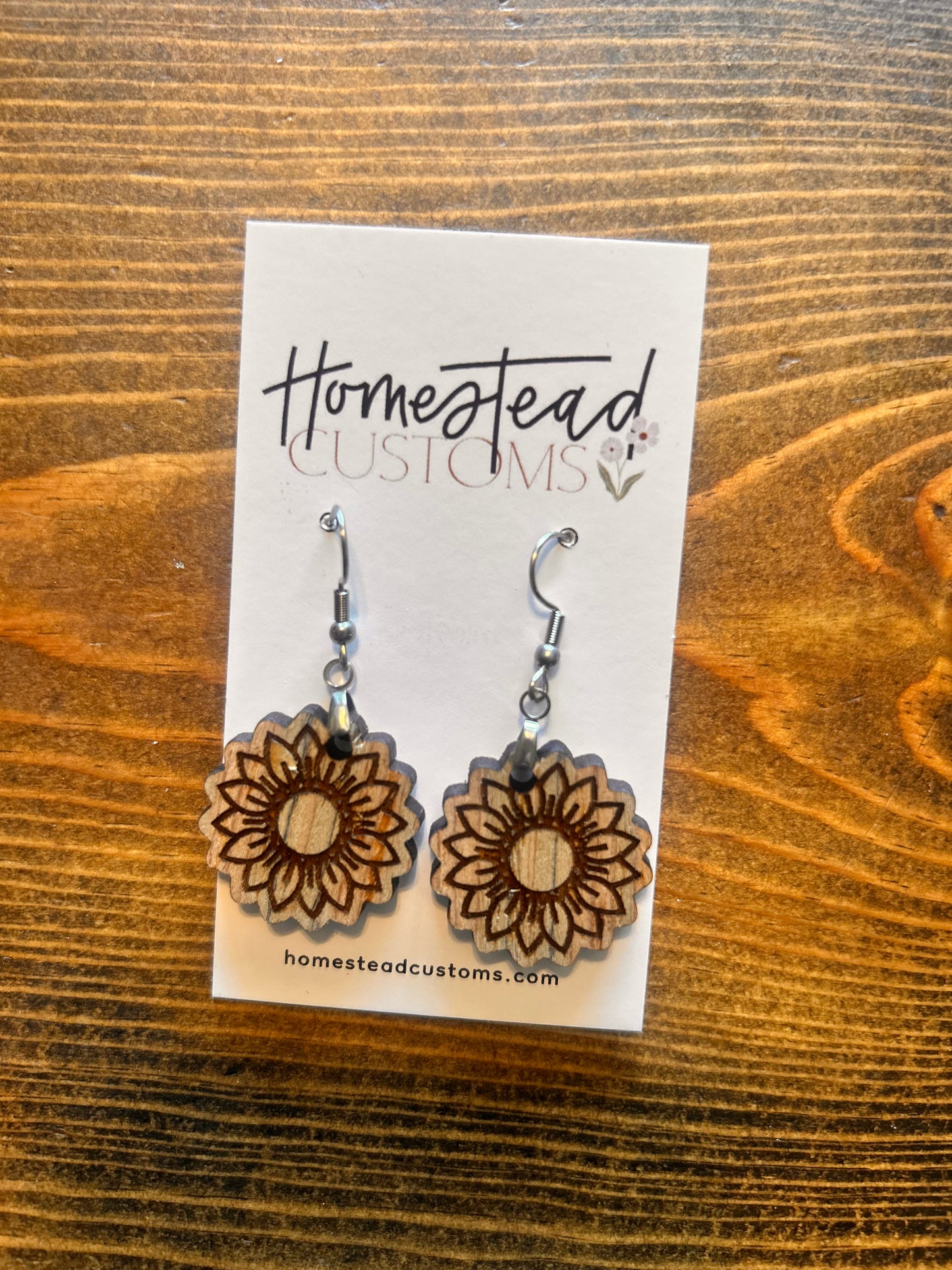 Sunflower Earrings